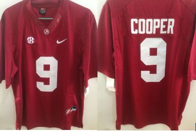 Alabama Crimson Tide 9 Amari Cooper Red College Football Limited NCAA Jerseys Alabama Crimson Tide 9 Amari Cooper Red College Football Limited NCAA Jerseys