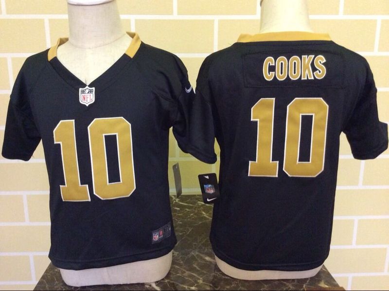2-6 Kids Brandin Cooks New Orleans Saints #10 Black Nike Jersey 2-6 Kids Brandin Cooks New Orleans Saints #10 Black Nike Jersey