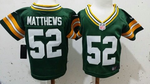 2-6 Kids Clay Matthews Green Bay Packers #52 Stitched Green Jersey 2-6 Kids Clay Matthews Green Bay Packers #52 Stitched Green Jersey
