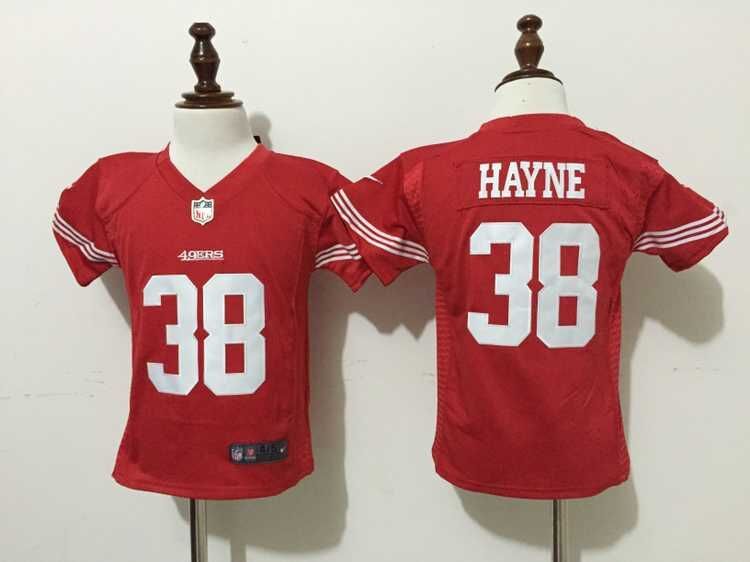 2-6 Kids Jarryd Hayne San Francisco 49ers #38 Red Jersey 2-6 Kids Jarryd Hayne San Francisco 49ers #38 Red Jersey