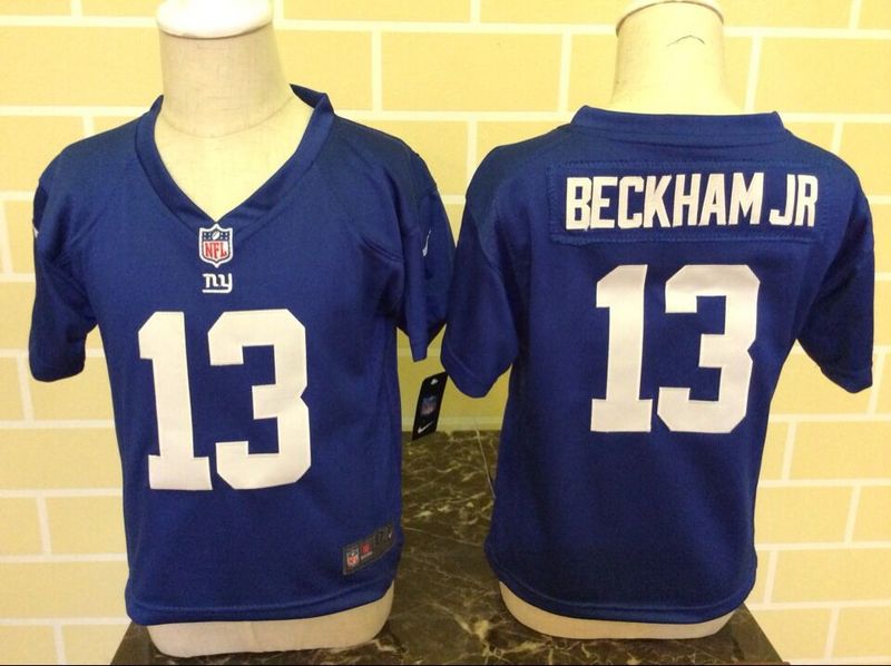 2-6 Kids Odell Beckham Jr. New York Giants #13 Blue Nike Jersey 2-6 Kids Odell Beckham Jr. New York Giants #13 Blue Nike Jersey