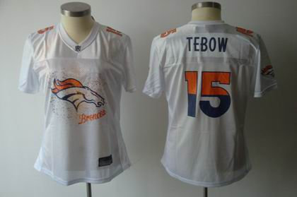 2011 Women FEM FAN Denver Broncos 15 Tim Tebow white Jerseys 2011 Women FEM FAN Denver Broncos 15 Tim Tebow white Jerseys