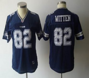 2011 Women TEAM Jersey Dallas Cowboys 82 Jason Witten blue team color 2011 Women TEAM Jersey Dallas Cowboys 82 Jason Witten blue team color