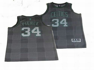 Boston Celtics 34 Paul Pierce Rhythm Fashion Swingman Jersey