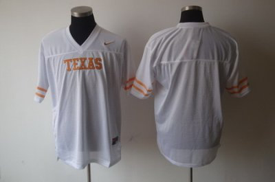 NCAA Texas Longhorns blank White Jersey NCAA Texas Longhorns blank White Jersey