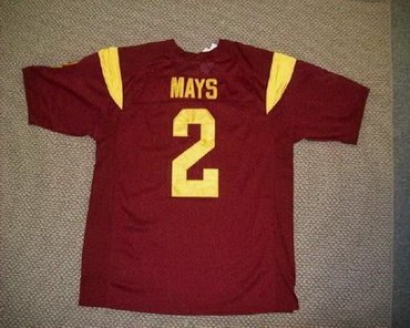 Trojans #2 Taylor Mays Red Embroidered NCAA Jersey Trojans #2 Taylor Mays Red Embroidered NCAA Jersey
