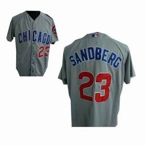 jerseys Chicago Cubs 23 Sandberg Grey jerseys Chicago Cubs 23 Sandberg Grey