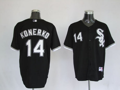 MLB Jerseys Chicago White Sox 14 Paul Konerko Black MLB Jerseys Chicago White Sox 14 Paul Konerko Black
