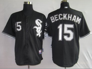 MLB Jerseys Chicago White Sox 15# Beckham black MLB Jerseys Chicago White Sox 15# Beckham black