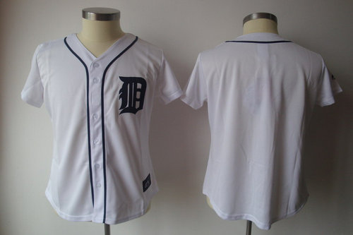 2011 Womennull Jersey by Majestic Athletic Tigers blank white 2011 Womennull Jersey by Majestic Athletic Tigers blank white