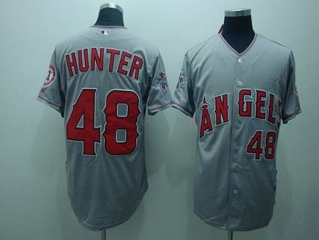 MLB Los Angeles Angels #48 Hunter grey(cool base) MLB Los Angeles Angels #48 Hunter grey(cool base)