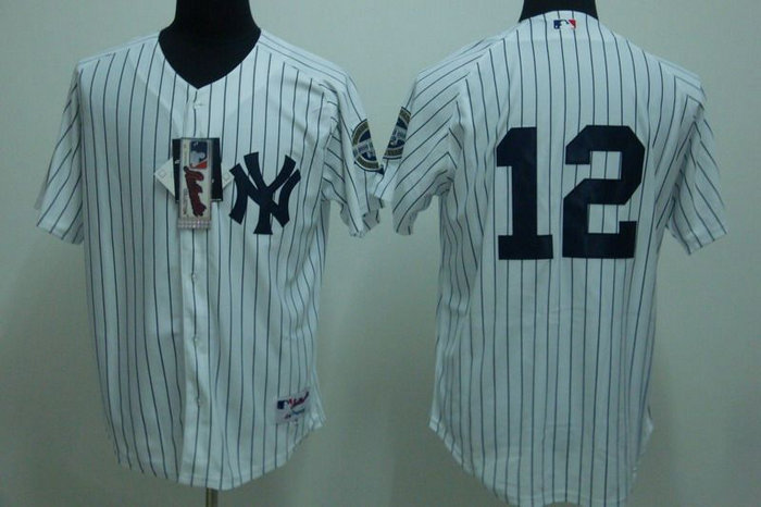 MLB Jersey New York Yankees #12 Ransom Home Jersey MLB Jersey New York Yankees #12 Ransom Home Jersey
