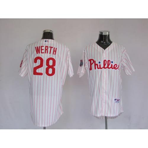 Jerseys Philadephia Phillis 28 Werth Pinstripe Jerseys Philadephia Phillis 28 Werth Pinstripe