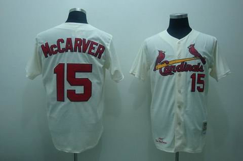 mlb st.louis cardinals #15 edmonds m&n cream mlb st.louis cardinals #15 edmonds m&n cream