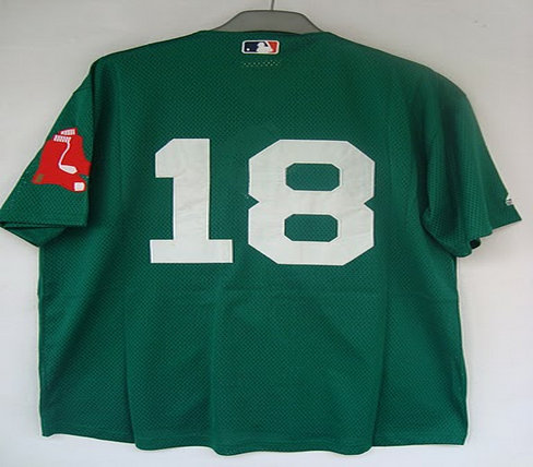 MLB Jerseys Boston Red Sox 18 Daisuke Matsuzaka green 2 MLB Jerseys Boston Red Sox 18 Daisuke Matsuzaka green 2