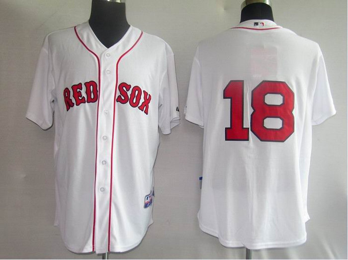 MLB Jerseys Boston Red Sox 18 Daisuke Matsuzaka white MLB Jerseys Boston Red Sox 18 Daisuke Matsuzaka white