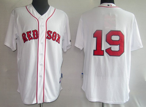MLB Jerseys Boston Red Sox 19 Beckett white MLB Jerseys Boston Red Sox 19 Beckett white