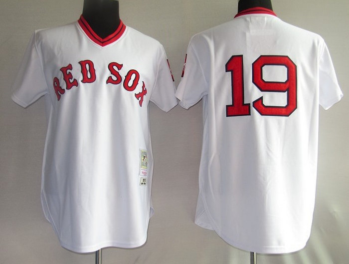 MLB Jerseys Boston Red Sox 19# Beckett white【M&N MLB Jerseys Boston Red Sox 19# Beckett white【M&N