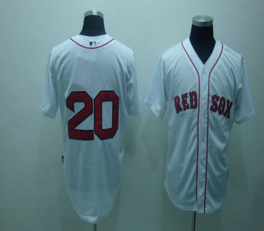 MLB Jerseys Boston Red Sox 20# YOUKILIS white MLB Jerseys Boston Red Sox 20# YOUKILIS white