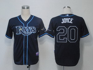 Tampa Bay Rays 20 Joyce Dark Blue Cool Base Tampa Bay Rays 20 Joyce Dark Blue Cool Base