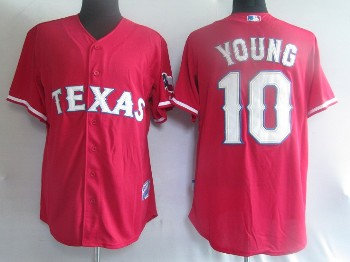 Jerseys Texas 10# Young Red Jerseys Texas 10# Young Red