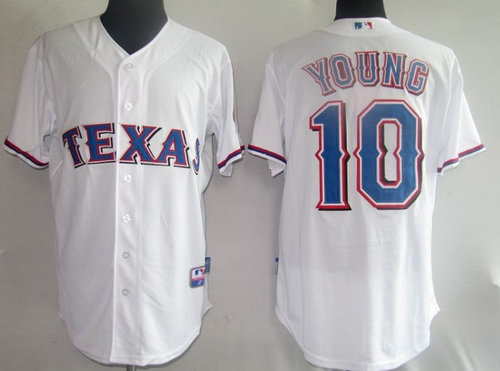 MLB Jerseys Texans 10# Young white MLB Jerseys Texans 10# Young white