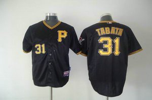 Pittsburgh Pirates 31 tabata black jersey Pittsburgh Pirates 31 tabata black jersey