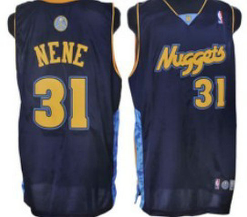 Denver Nuggets #31 Nene Navy Blue Jersey Denver Nuggets #31 Nene Navy Blue Jersey
