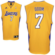 Los Angeles Lakers Odom #7 yellow jersey Los Angeles Lakers Odom #7 yellow jersey