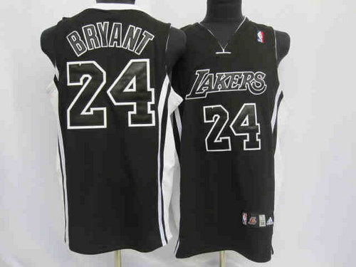 NBA Jerseys Lakers 24# BRYANT Black NBA Jerseys Lakers 24# BRYANT Black