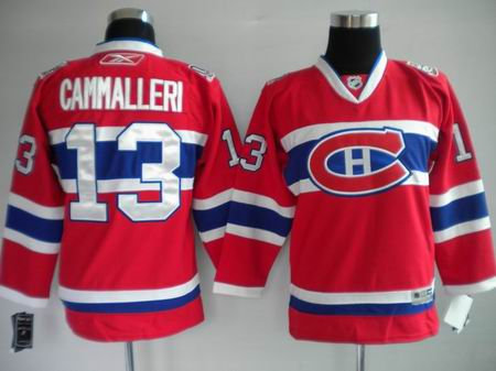 Jerseys Montreal Canadiens 13 CAMMALLERI red