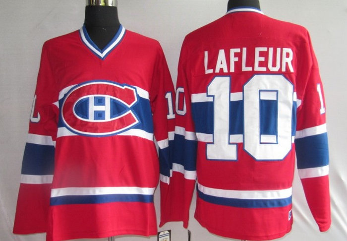 NHL Jerseys Montréal Canadiens 10# LAFLEUR red 【CH CCM NHL Jerseys Montréal Canadiens 10# LAFLEUR red 【CH CCM
