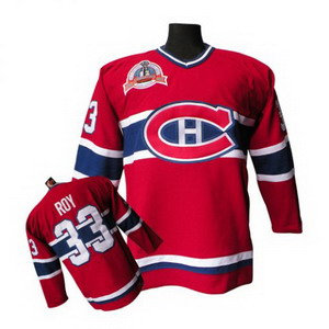 NHL Montreal Canadiens #33 Roy M&N Red Jersey