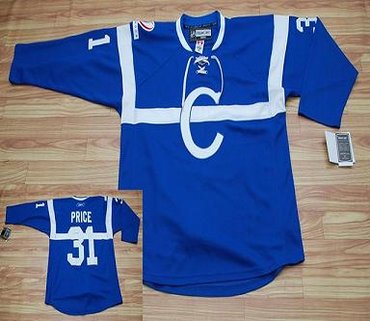 Montreal Canadiens #31 Carey Price Blue C Patch Jersey Montreal Canadiens #31 Carey Price Blue C Patch Jersey