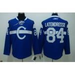 NHL Montreal Canadiens #84 LATENERESSE BLUE NHL Montreal Canadiens #84 LATENERESSE BLUE