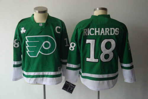 youth philadelphia flyers #18 richard green(2011)