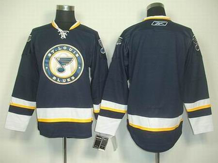 ST LOUIS BLUES blank blue Jerseys ST LOUIS BLUES blank blue Jerseys