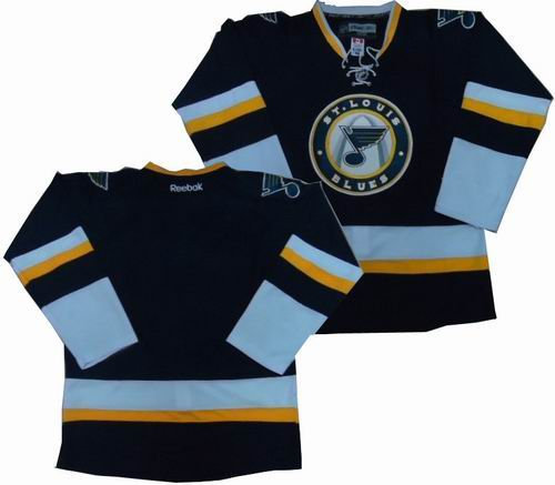 ST.LOUIS BLUES BLANK Dark Blue Third Jerseys ST.LOUIS BLUES BLANK Dark Blue Third Jerseys