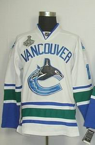 Vancouver Canucks 3 Kevin Bieksa WHITE 2011 Stanle