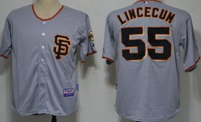 San Francisco Giants 55 Lincecum Grey Cool Base 2012 MLB Jerseys San Francisco Giants 55 Lincecum Grey Cool Base 2012 MLB Jerseys