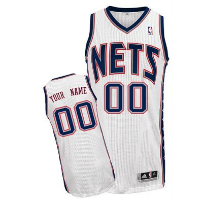 Customized New Jersey Nets Jersey New Nets Revolution 30 White Basketball Jersey Customized New Jersey Nets Jersey New Nets Revolution 30 White Basketball Jersey
