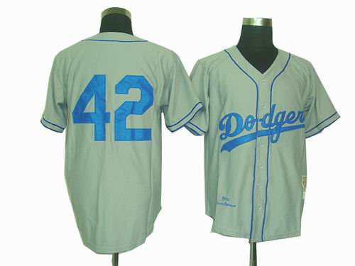 Los Angeles Dodgers 42 Jackie Robinson Grey jerseys Los Angeles Dodgers 42 Jackie Robinson Grey jerseys