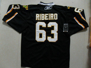 NHL Jerseys Dallas Stars 63 RIBEIRO jerseys black NHL Jerseys Dallas Stars 63 RIBEIRO jerseys black