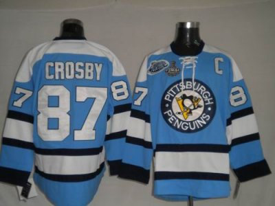 RBK Pittsburgh Penguins #87 Sidney Crosby Blue STANLEY CUP Jersey RBK Pittsburgh Penguins #87 Sidney Crosby Blue STANLEY CUP Jersey