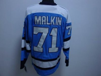 RBK Pittsburgh Penguins EVGENI MALKIN STANLEY CUP #71 A patch Jersey blue RBK Pittsburgh Penguins EVGENI MALKIN STANLEY CUP #71 A patch Jersey blue