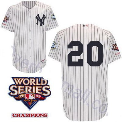New York Yankees 20 Jorge Posada White jerseys New York Yankees 20 Jorge Posada White jerseys