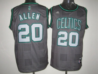 nba boston celtics #20 allen black-grey(2012) nba boston celtics #20 allen black-grey(2012)
