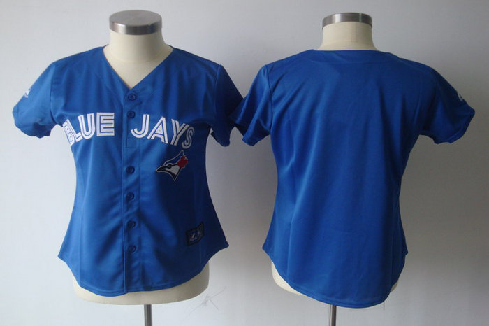 Women MLB Toronto Blue Jays blank blue Jerseys Women MLB Toronto Blue Jays blank blue Jerseys