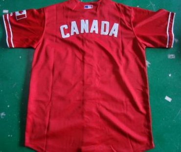 Toronto Blue Jays Blank Canada Red MLB Jerseys Toronto Blue Jays Blank Canada Red MLB Jerseys