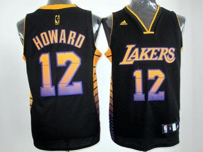 nba los angeles lakers #12 dwight howard black(limited edition) nba los angeles lakers #12 dwight howard black(limited edition)